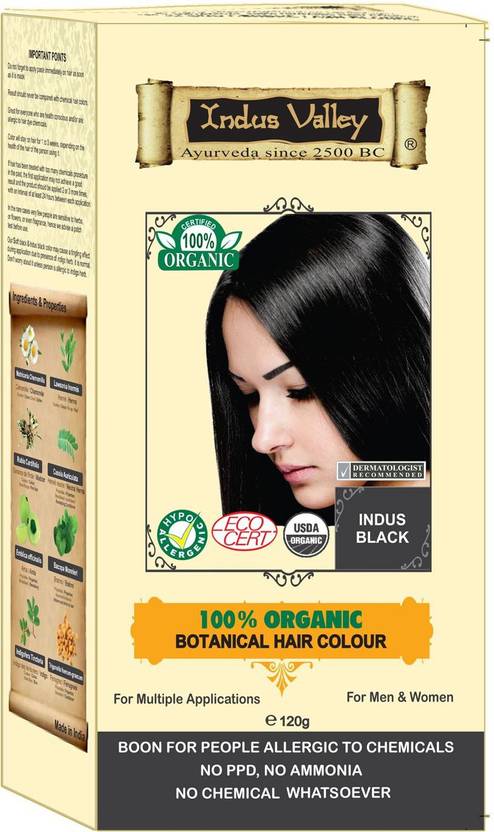 Indus Valley Halal Organic Indus Black Hair Color Price In