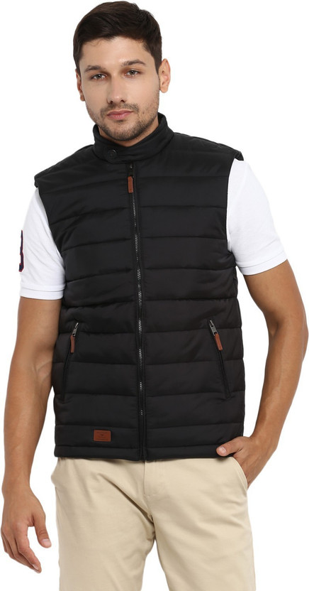 RED TAPE Sleeveless Self Design Men 