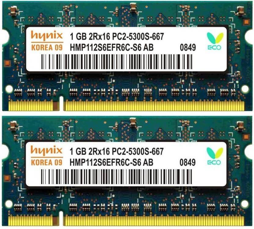 Ricambio Ram Notebook Ddr2 RAM DDR2 2GB 667MHz HYNIX Per Asus Eee PC 1001P - Memoria SO-DIMM, Unbuffered, Nuova In Confezione Memoria Unbuffered - Foto 4