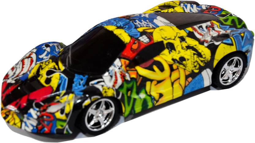 Miss Chief 4 Channel Stylish Designed Radio Control Power Rage Quick RC Sports Car For Kids, Children Multicolor