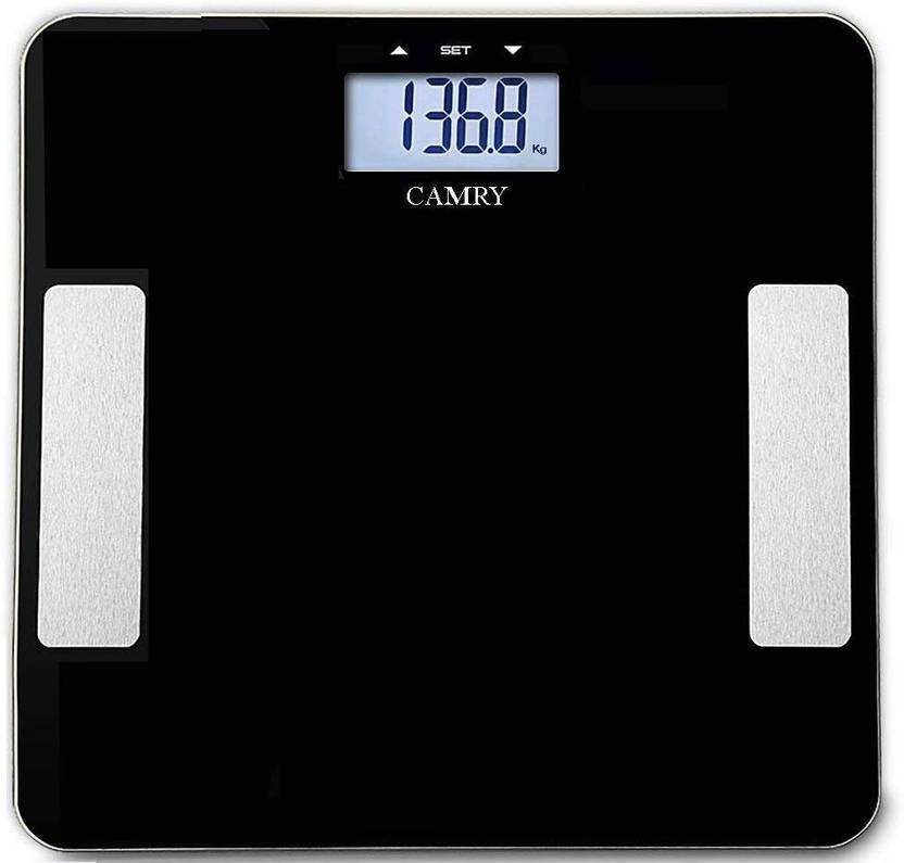 MCP Camry Smart Digital Body Fat Analyzer Hydration Monitor BMI