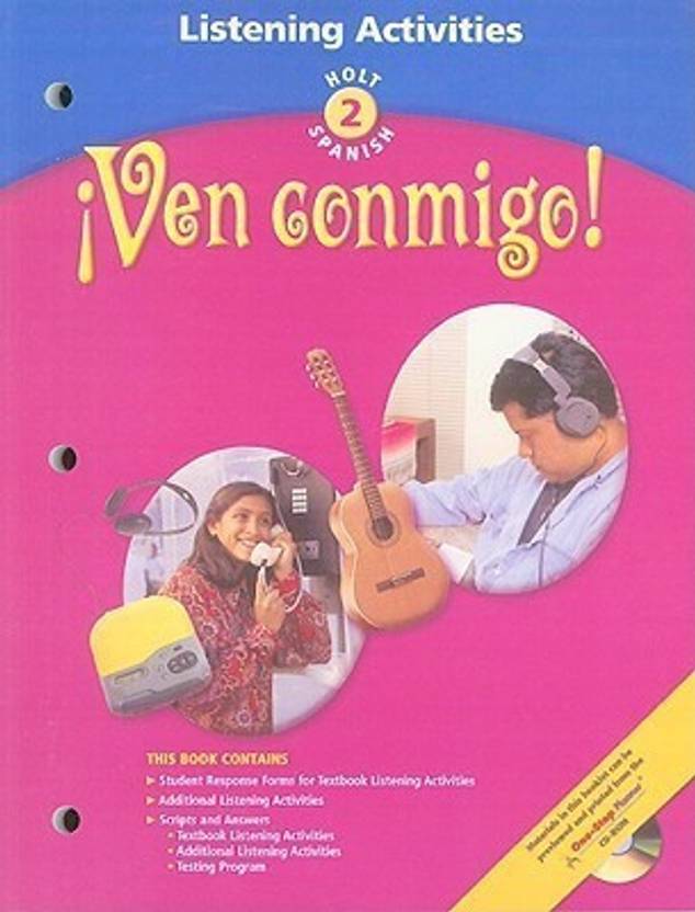 Holt Spanish 2: !Ven Conmigo! Listening Activities: Buy Holt Spanish 2