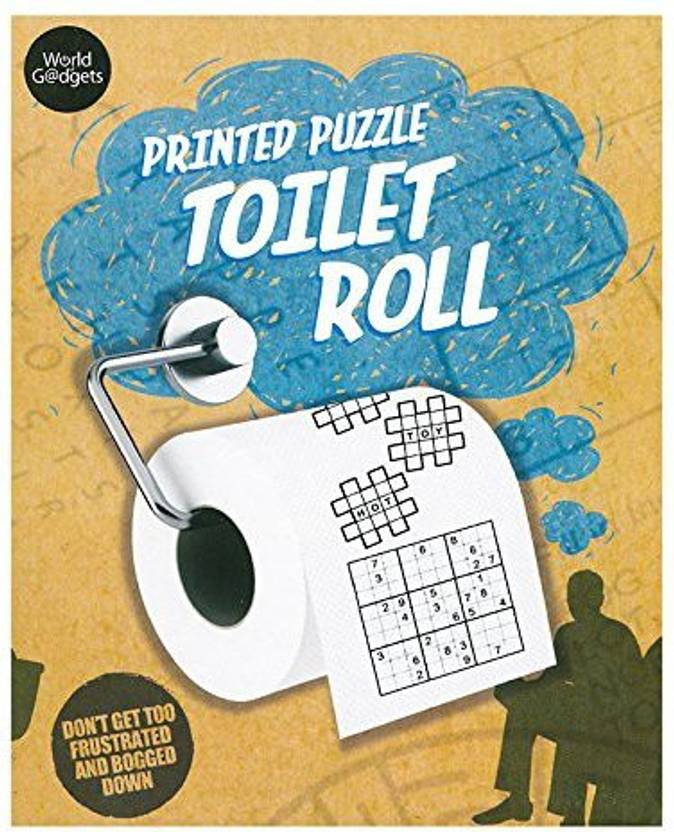 Unbranded Novelty Loo Roll Toilet Paper Puzzle Novelty Loo Roll