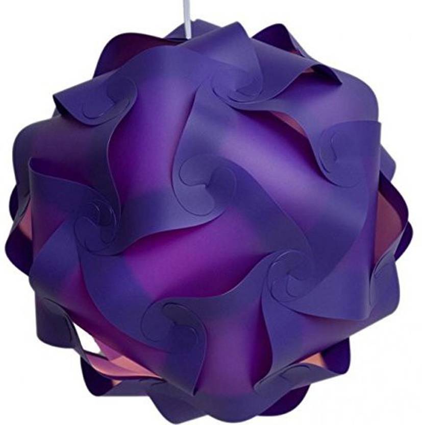 Ioffersuper 30 Elements Modern Iq Puzzle Jigsaw Light Lamp Shade