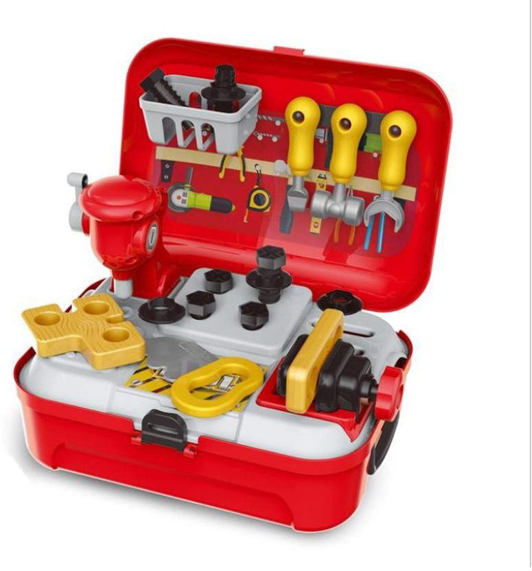 Toys Games Young Chois Kids Toy Tool Workbench 52 Pieces