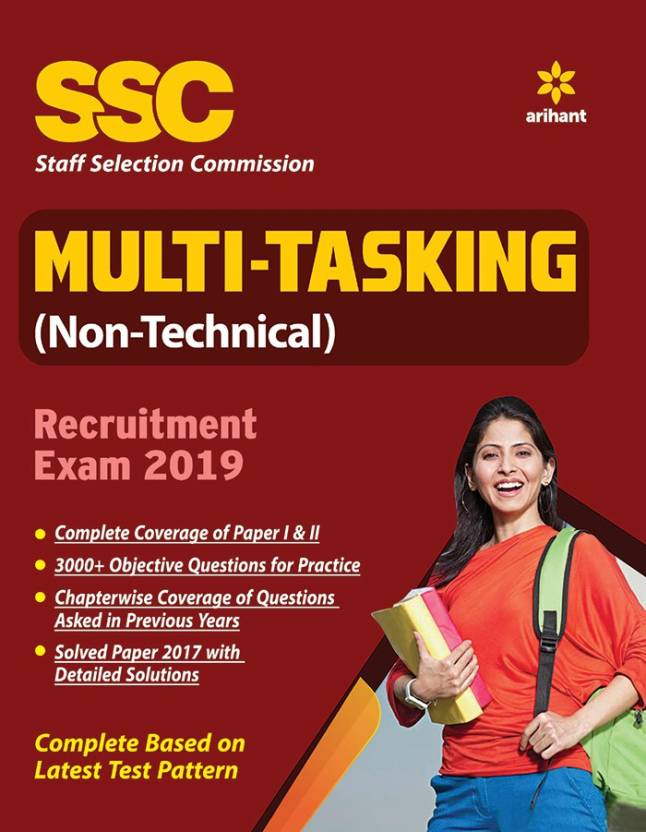 SSC Multi Tasking Non-Technical 2019 English  (English, Paperback, Arihant Experts) - Price 75 71 % Off  