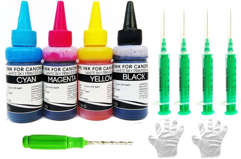 Canon Printer White Sky Branded Refill Ink for MG3670, MG2970, iP7270