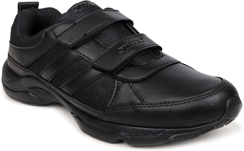 Black Velcro sports Shoes Running Shoes 