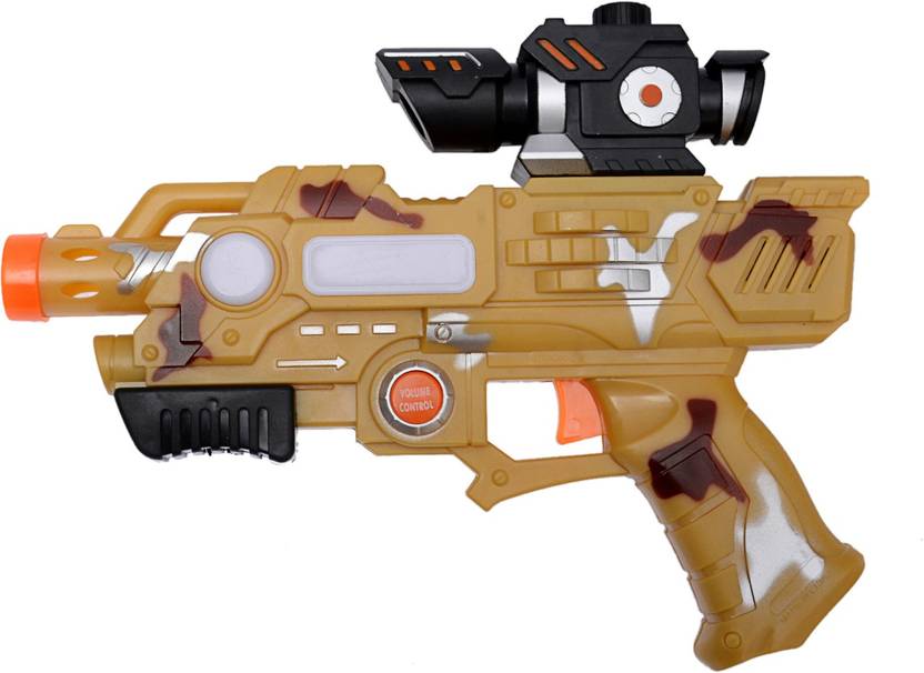 Gooyo City Swat Projector Gun with Light & Music Guns & Darts City