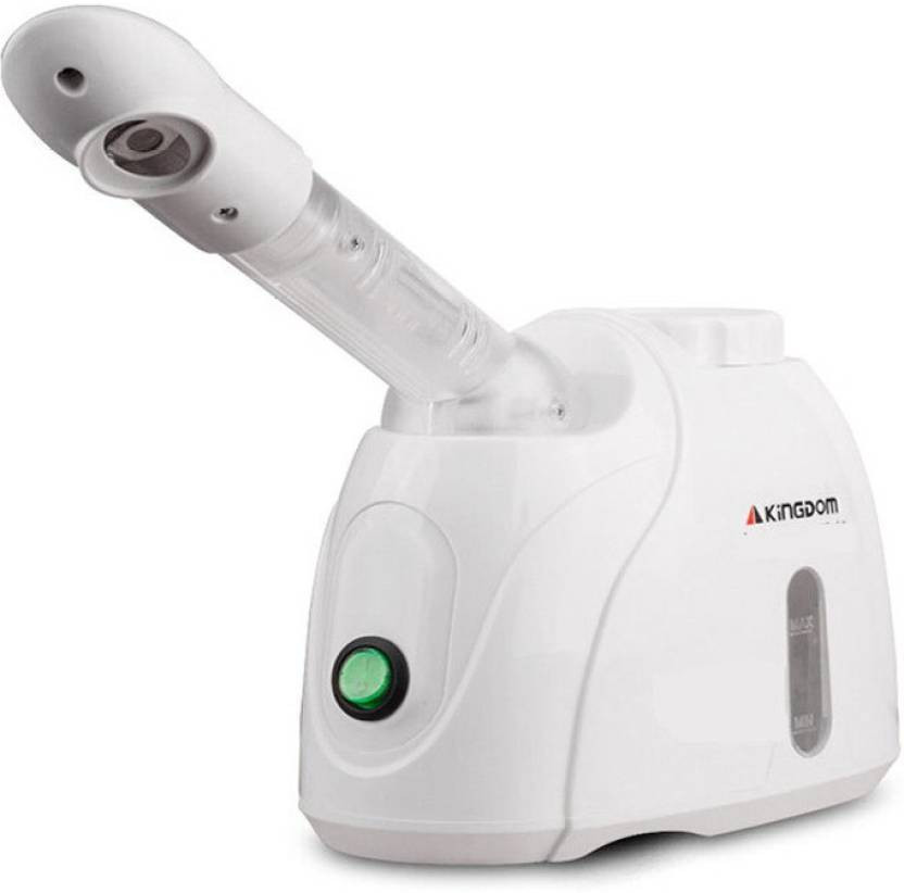 Kingdom Hot Facial Steamer salon Spa home beauty Vaporizer(White)