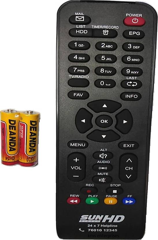 Sun Direct SUN DIRECT HD SET TOP BOX sun direct HD set top box only