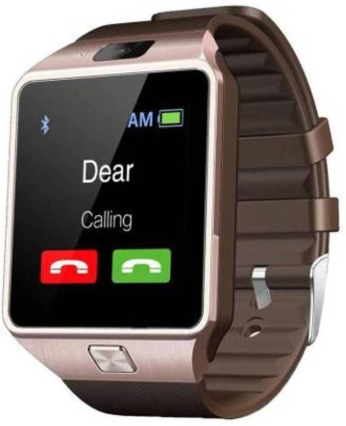 TECHNO FROST DZ brown 100 Smartwatch Price in India - Buy TECHNO FROST DZ brown 100 Smartwatch