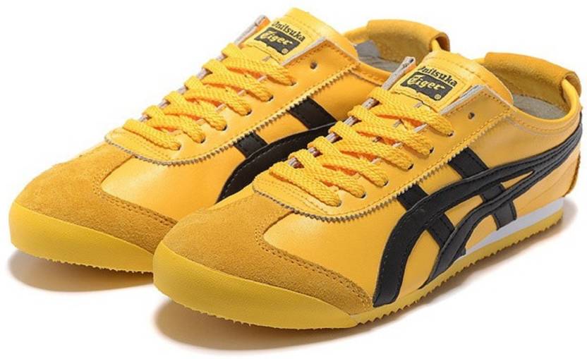 onitsuka Tiger Mexico 66 Yellow Black Sneakers For Men - Buy onitsuka Tiger  Mexico 66 Yellow Black Sneakers For Men Online at Best Price - Shop Online  for Footwears in India 