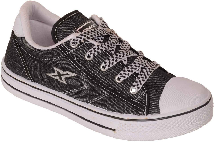 Sparx Sparx Men Black Canvas Shoes 
