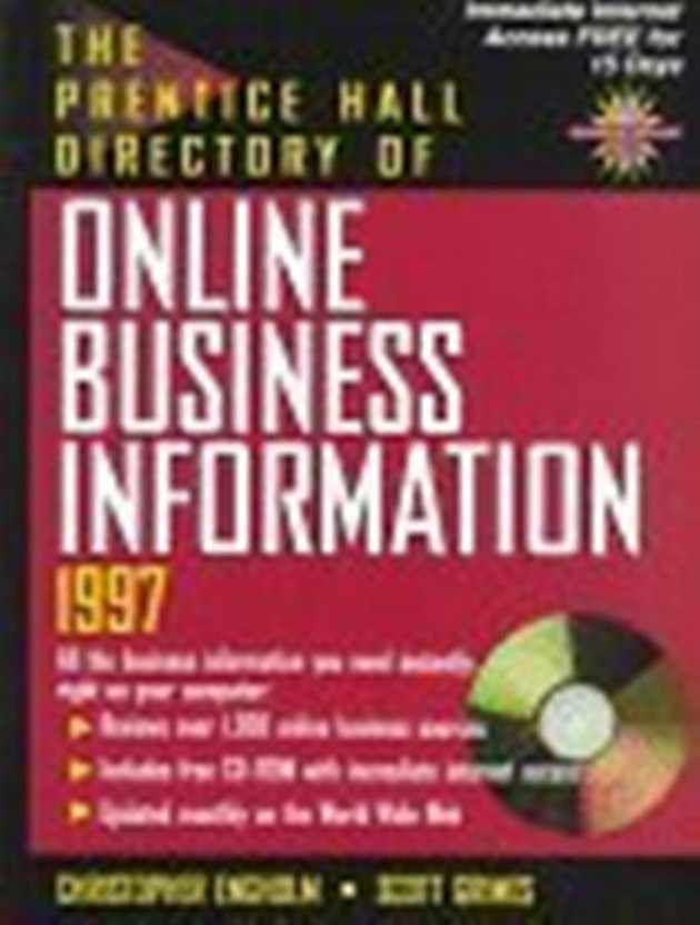 The The Prentice Hall Directory of Online Business Information: 1997(English, Diskette, Engholm Christopher) - Flipkart Deal