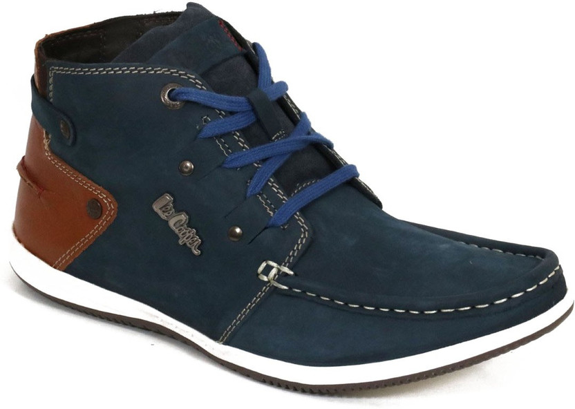 LEE COOPER LC2218-NAVY Boat Shoes For 