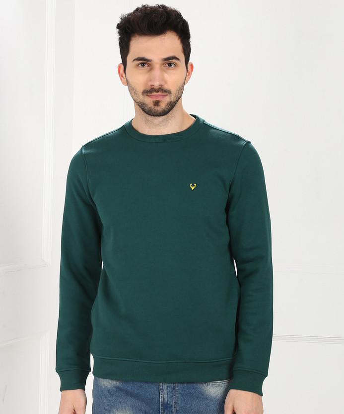 Allen Solly Full Sleeve Solid Men 