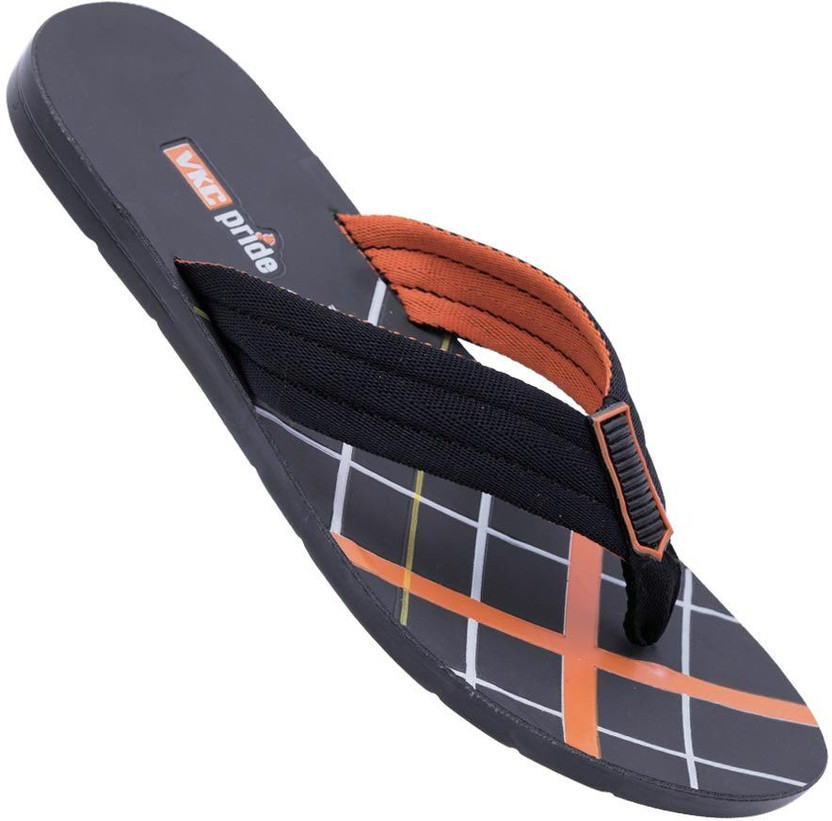 VKC pride Men Black Flats - Buy VKC