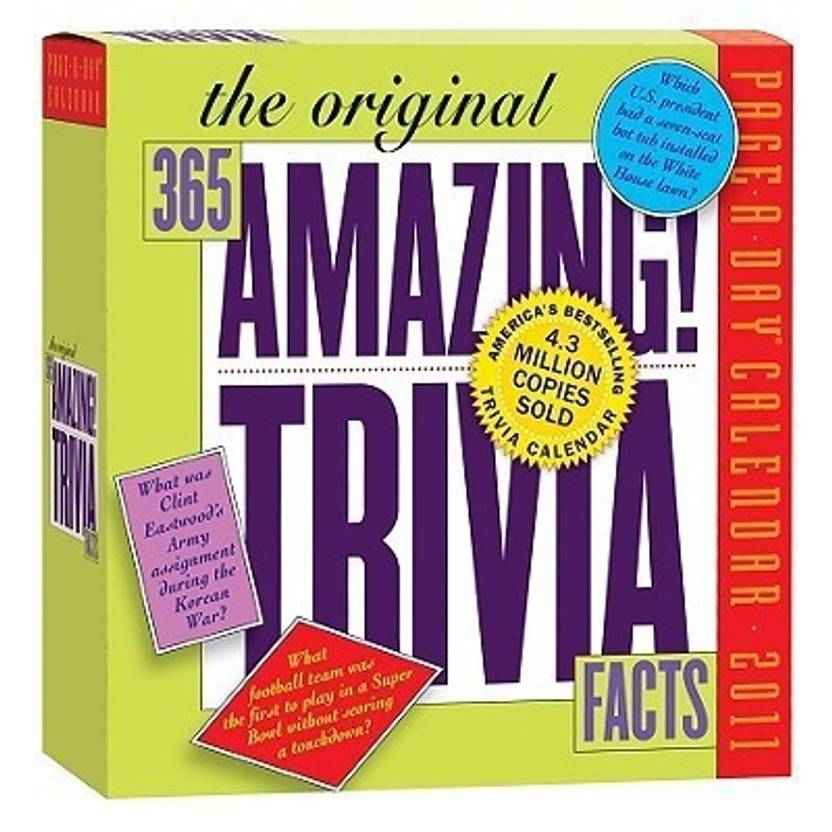 365 Amazing Trivia Facts Calendar 2011 Buy 365 Amazing Trivia Facts 365-amazing-trivia-facts-calendar-2011-buy-365-amazing-trivia-facts