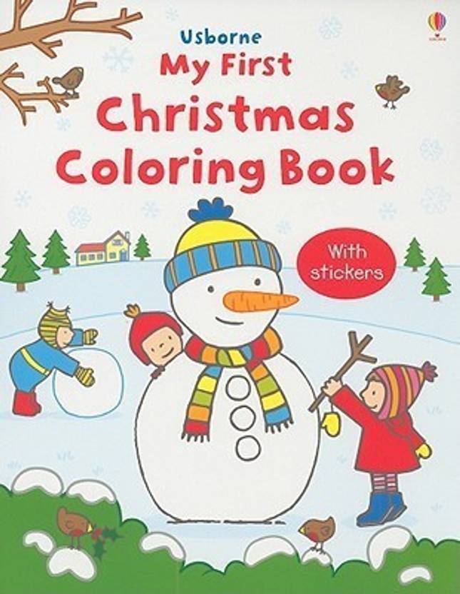 Usborne My First Christmas Coloring Book Buy Usborne My First