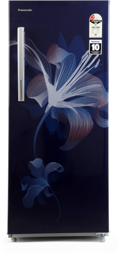 For 11190/-(35% Off) Panasonic 202 L Direct Cool Single Door 2 Star Refrigerator  (Blue Single Flower, NR-AC20SA2X1) at Flipkart