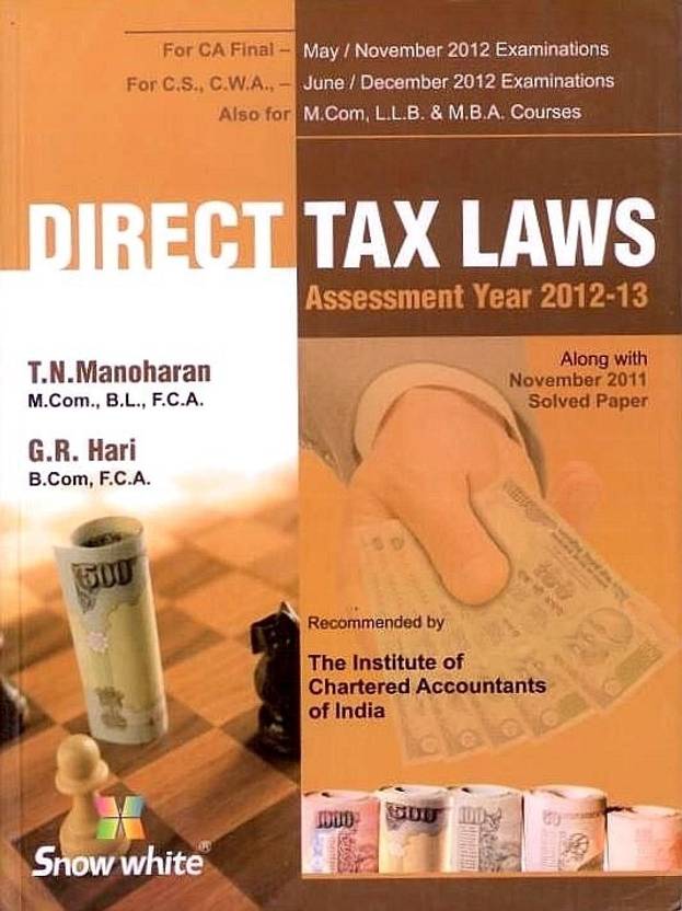 Direct Tax Laws Assessment Year 201213 Buy Direct Tax Laws Assessment