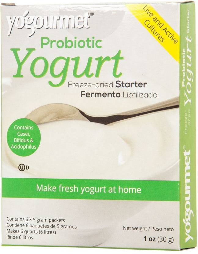 Yogourmet Probiotic Yogurt FreezeDried Starter 1 oz g Powder Price in India Buy Yogourmet