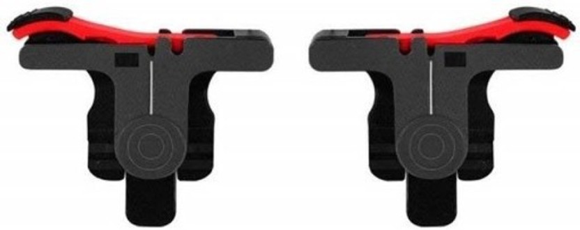 ROAR VFO_468V PUBG red Trigger all smart phone compatible Sensitive Shoot/aim Buttons L1 R1 Trigger Mobile Game Controller ||compatible with all android & IOS smart phone  Gaming Accessory Kit(Multicolor, For Android)