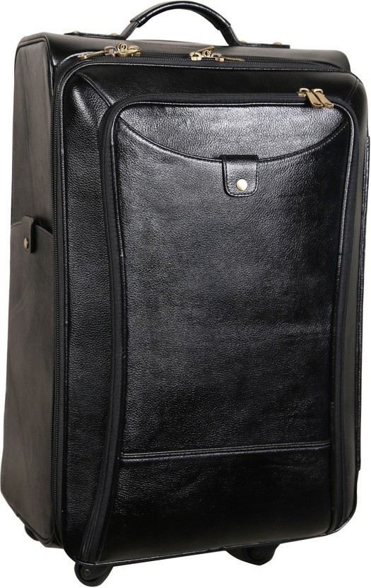 HYATT Genuine Leather Trolley bag Small