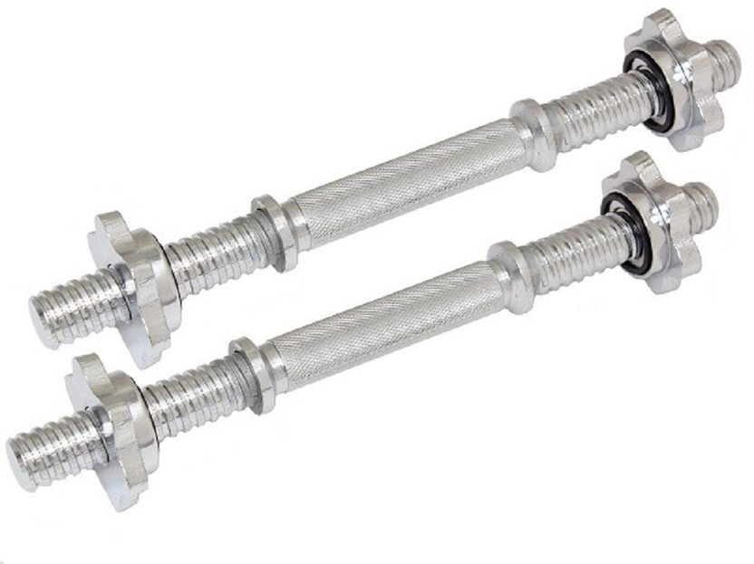 APPS SPORTS Grip Steel Dumbells rods Grip and Locks Fixed Weight Dumbbell(0.5 kg)