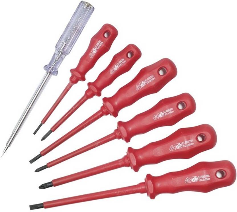 Proskit Insulated Screwdriver Set(1000V) Combination Screwdriver Set