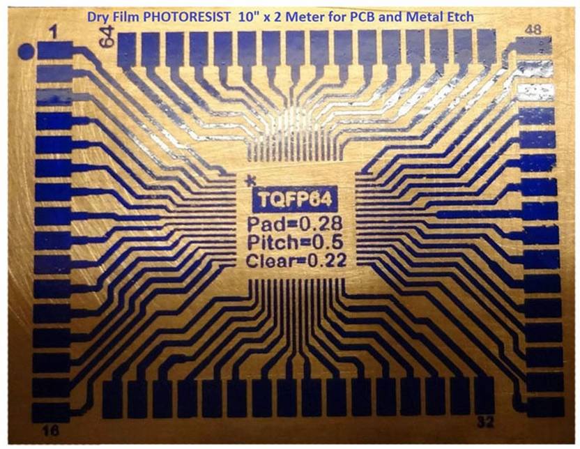 Unbranded Dry Film Photoresist + Developer ,Resist Remover for PCB