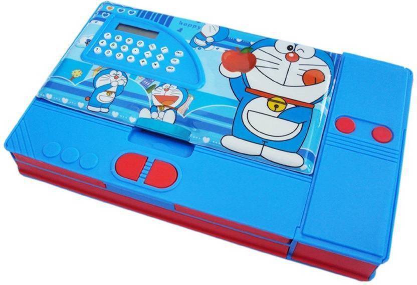 Skyler Collection Pencil Box Doraemon Art Plastic Pencil