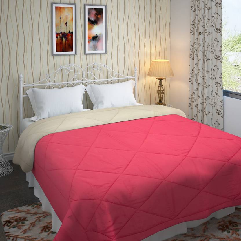Bombay Dyeing Solid Double Quilt for Mild Winter Buy Bombay Dyeing
