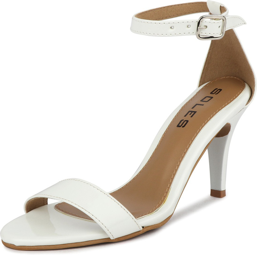 White heels flipkart clearance