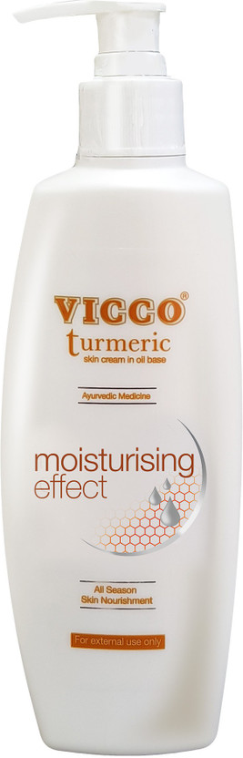 VICCO Body Lotion/Moisturiser(Turmeric Skin Cream in Oil Base)(300 ml)