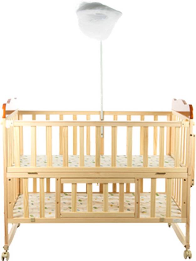 MeeMee Rocking Wooden Baby Cot (Light Blue) Cot Buy baby Cot Buy