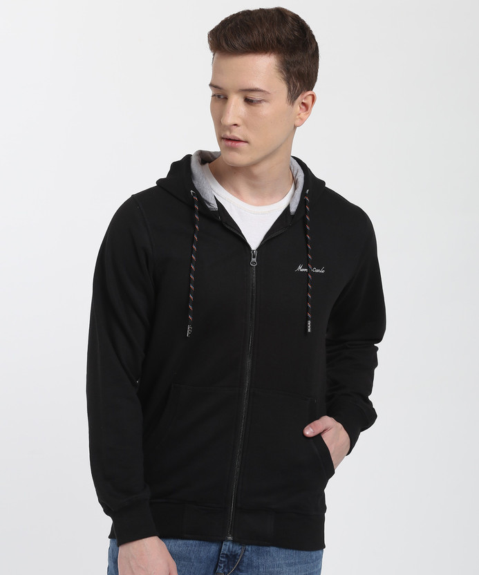Full Sleeve Solid Men Sweatshirt 