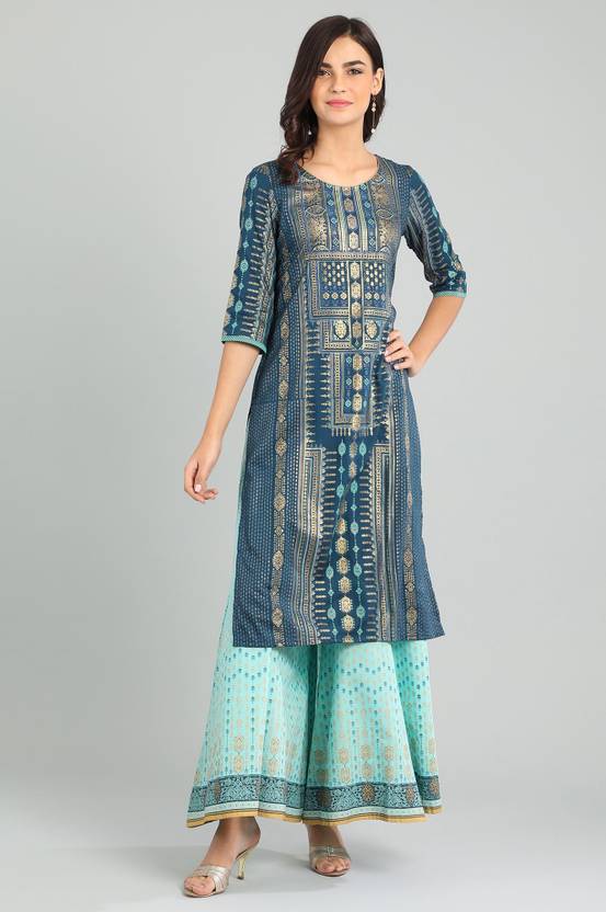 Aurelia Women Printed Straight Kurta