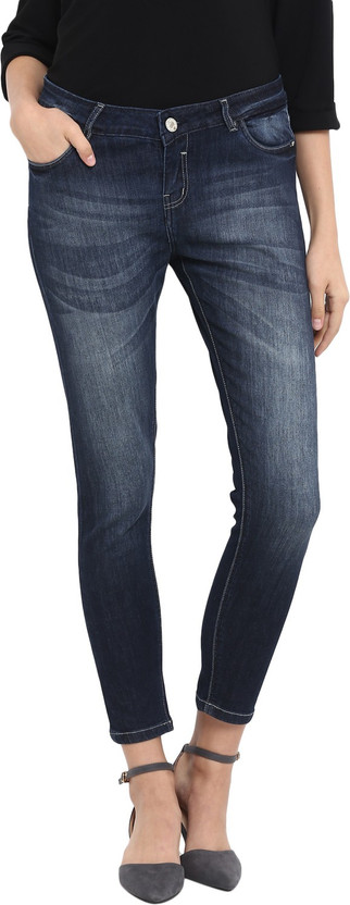 MONTE CARLO Skinny Women Blue Jeans 