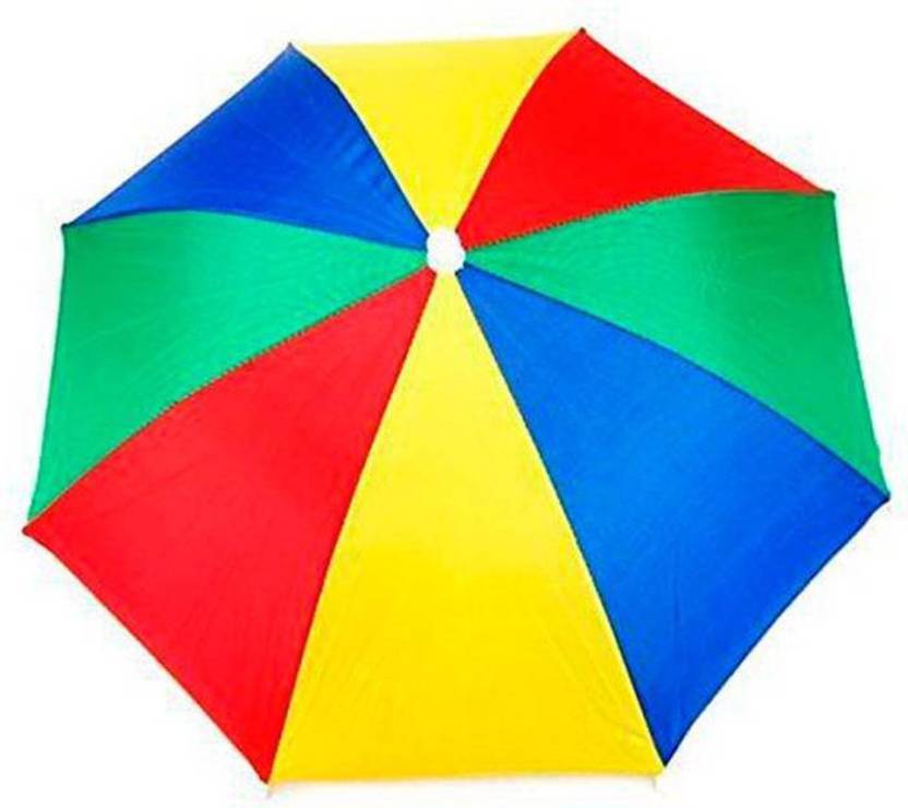 Auf Hands Free Head Umbrella To Protect From Sun & Rain For School