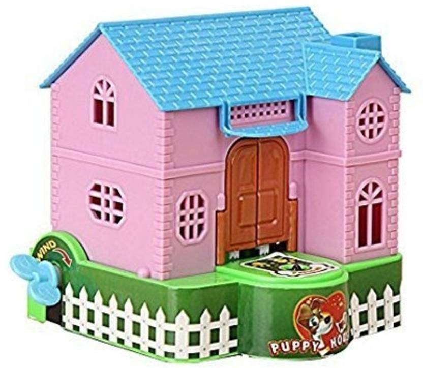 vepson Piggy Bank Dog House Stealing Coins Dogs Puppy House Coin Bank