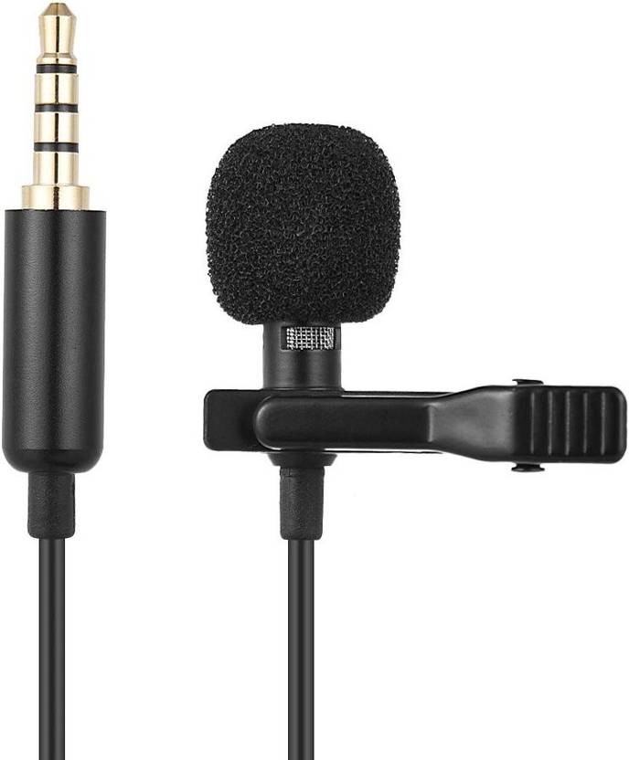 RD Kart 3.5mm Clip Microphone For Youtube Collar Mike for Voice