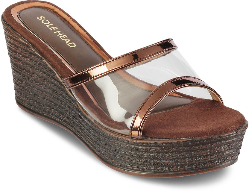 Buy SOLE HEAD Women Copper Wedges