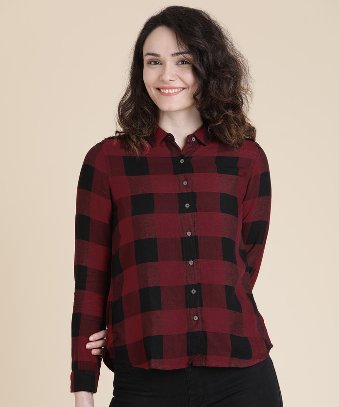 shirt for womens online flipkart