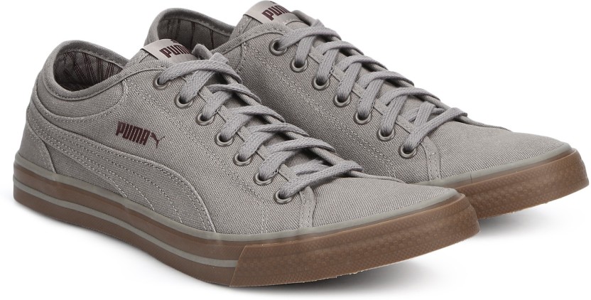 puma men's yale gum solid sneakers