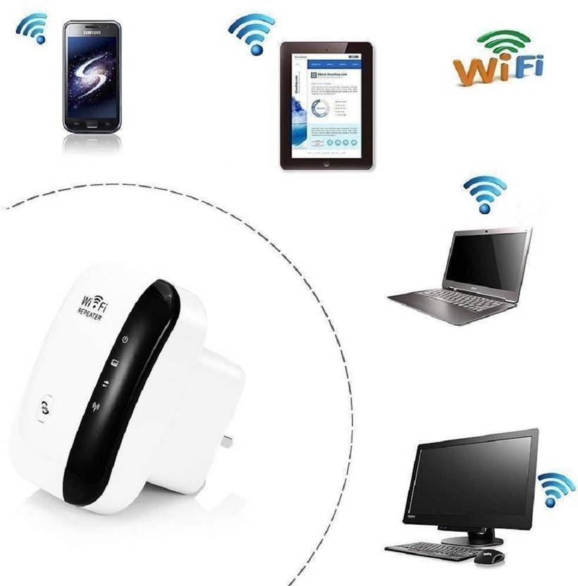 Pratham 300Mbps Wireless-N WiFi Repeater Signal Booster Extender Router