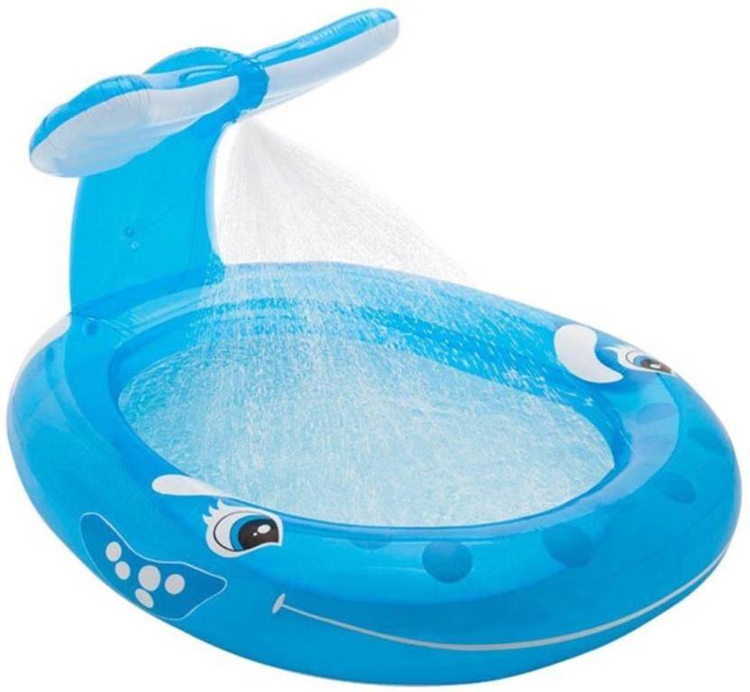 Intex WHALE_Baby Bath Tub With Shower Price in India Buy Intex WHALE