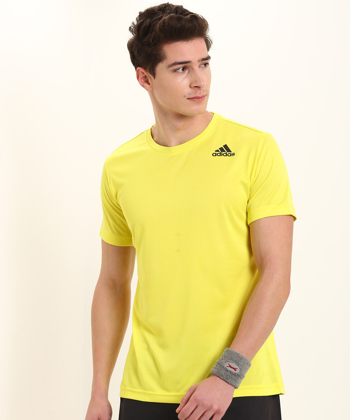 Adidas yellow polo shirts Clearance