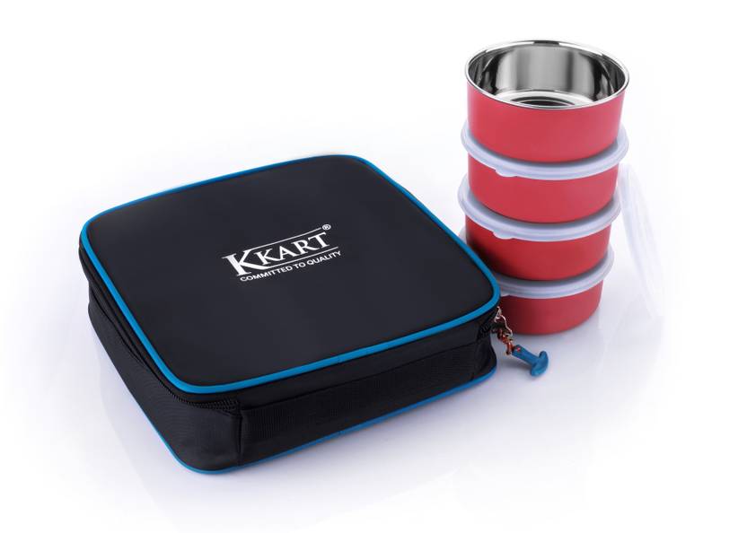 kkart Deluxe 4 Containers Lunch Box
